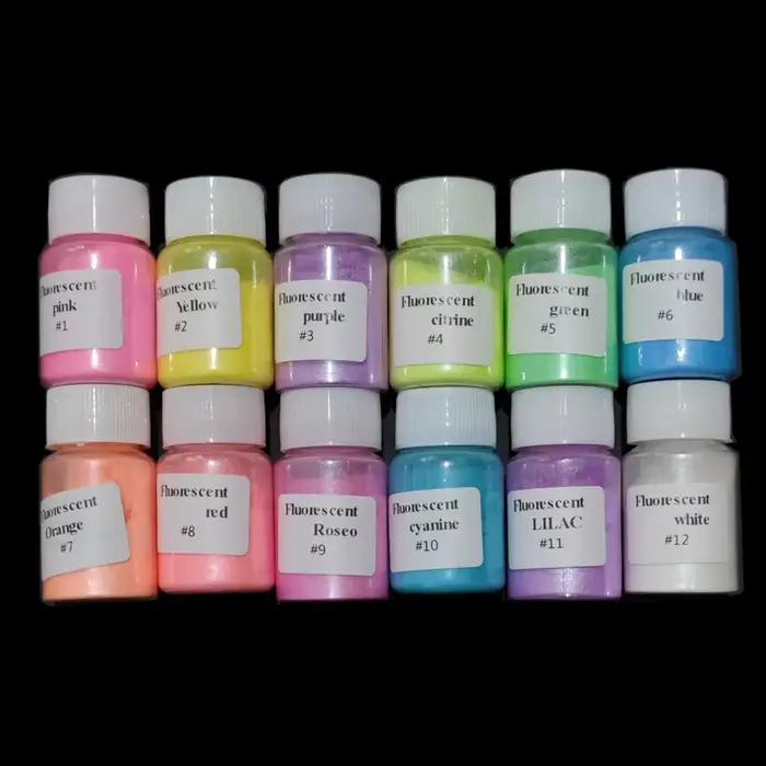 Pigment de poudre de perle de mica structurels ent, poussière de remplissage de slime, néon, paillettes d'ongles, embaude peinture de voiture, résine Xy, bougie Regina