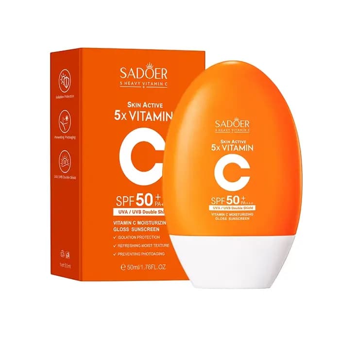 Crème solaire hydratante à la vitamine C SPF50+ PA+++ 50ml