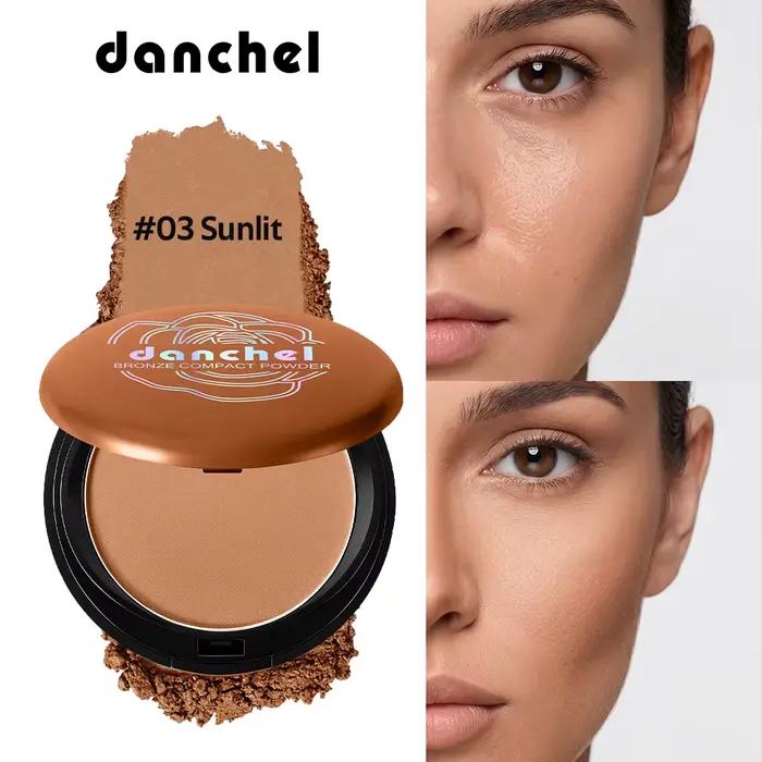 Poudre compacte bronzante effet mat doux