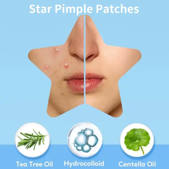Patchs hydrocolloïdes professionnels pour boutons