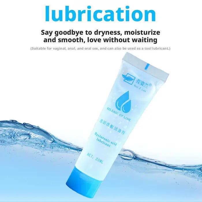 Lubrifiant Vaginal lubrifiant soluble dans l'eau lubrifiant sexuel corps masturbant lubrifiant Gel Anal Vaginal lubrifiant huile lubrifiante à l'acide hyaluronique