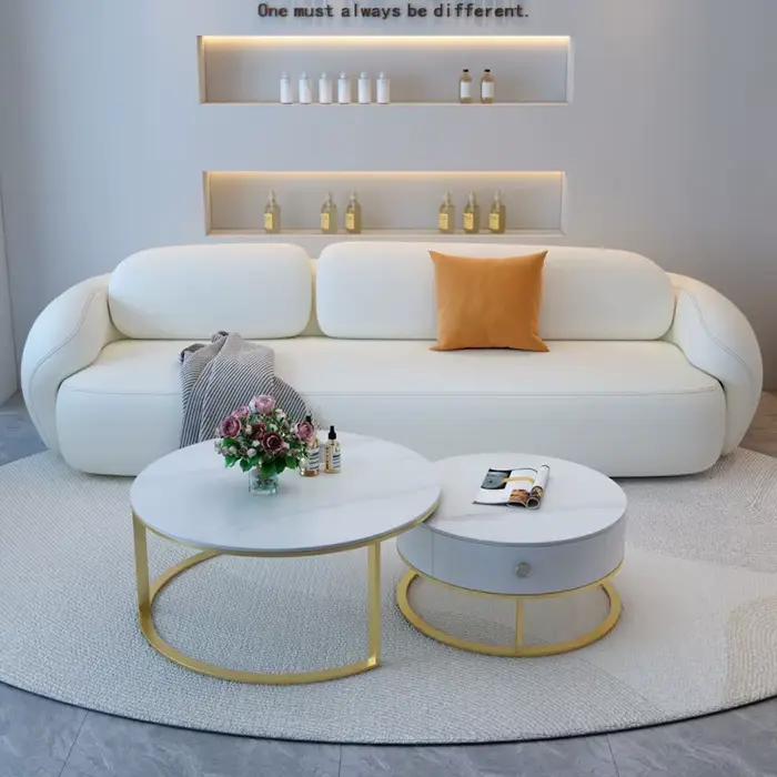 Canapé gonflable De luxe au sol, relaxant, italien, moderne, pour salon, grand coin, meubles De maison