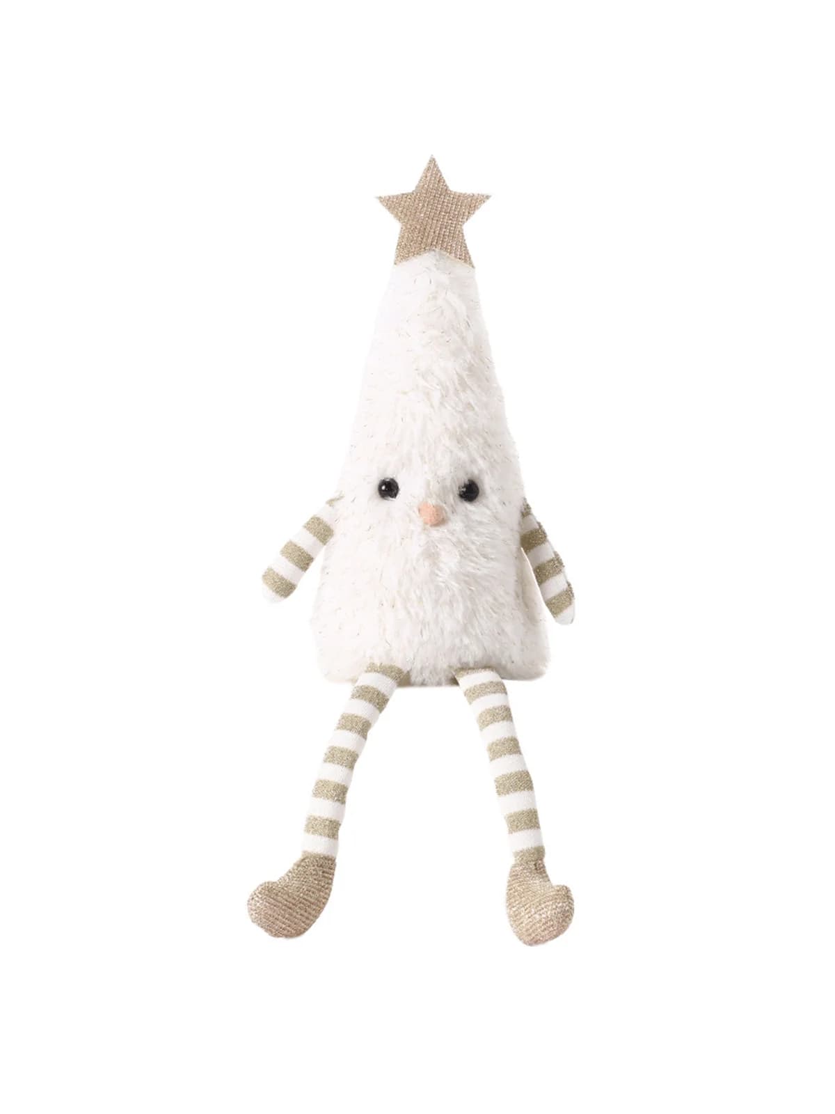 Décorations de noël en peluche mignonne, poupée d'arbre de noël, décoration de poupée de fête à domi
