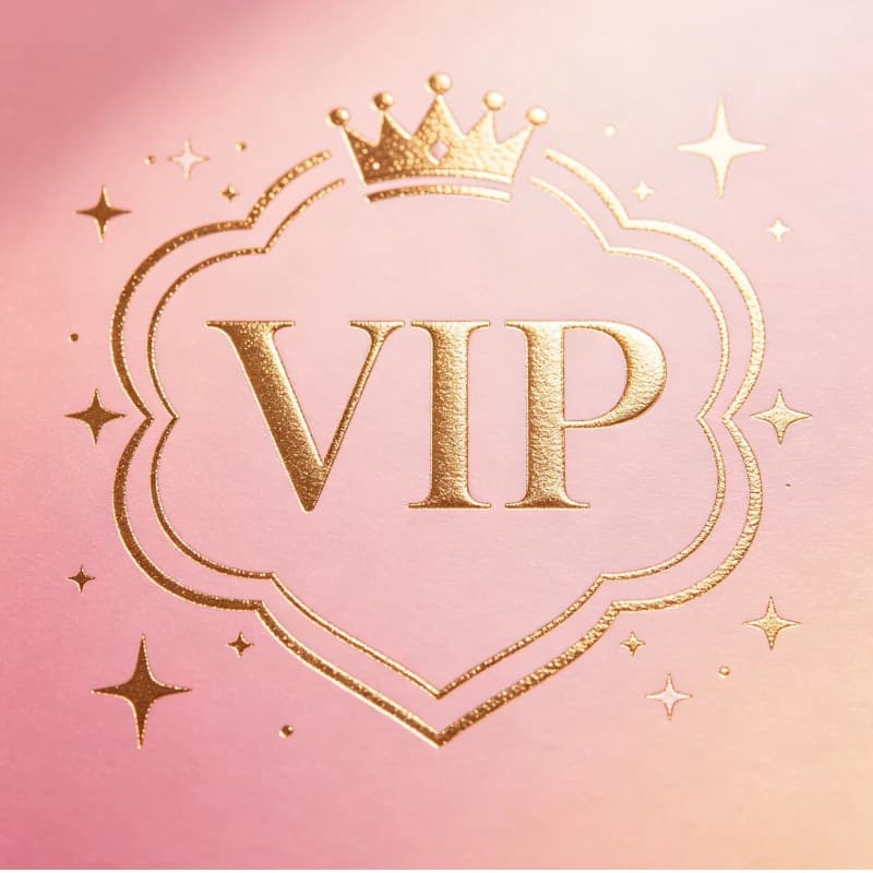 Lien spécial VIP, informez le client lors de la commande, personnalisez le service