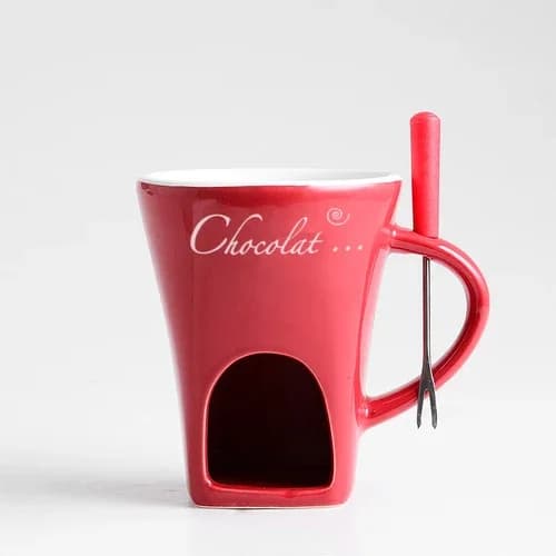 Pots à Fondue, ensemble de tasses à Fondue, Mini chocolat, fromage, crème glacée, Kit de fabrication