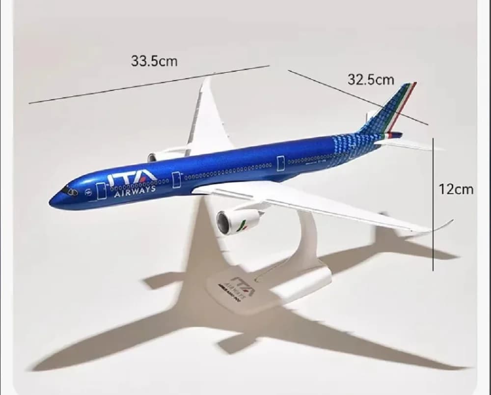Décorer l'avion 1/200 pour A350 A350-900 italie ITA avion de compagnie aérienne ABS assemblage modèl