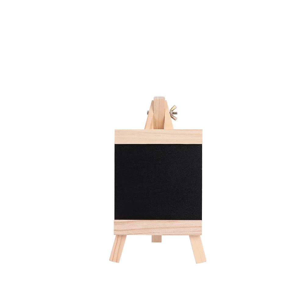 Dessin enfants craie pliable noir bureau Message tableau noir pin bois chevalet planches en bois