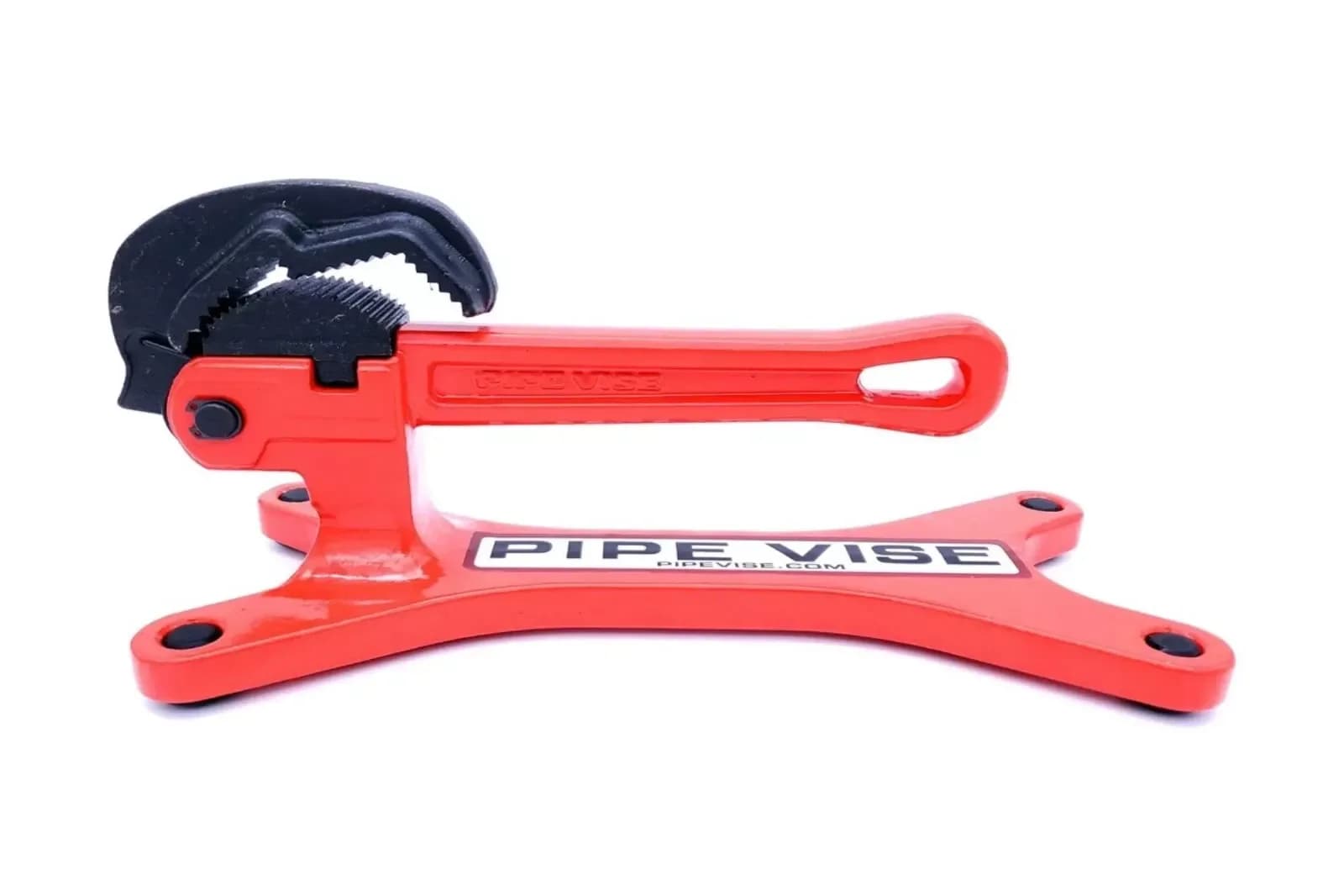 Étau à tuyau PV01 The Bigfoot 1,5" mâchoires à ressort à base solide HD portable en acier