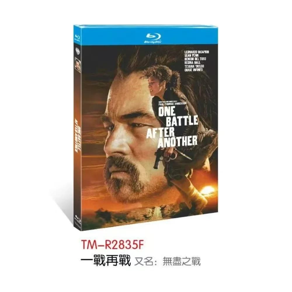 One Battle After Another (2025) : Coffret Blu-ray 1 disque toutes régions, nouveau