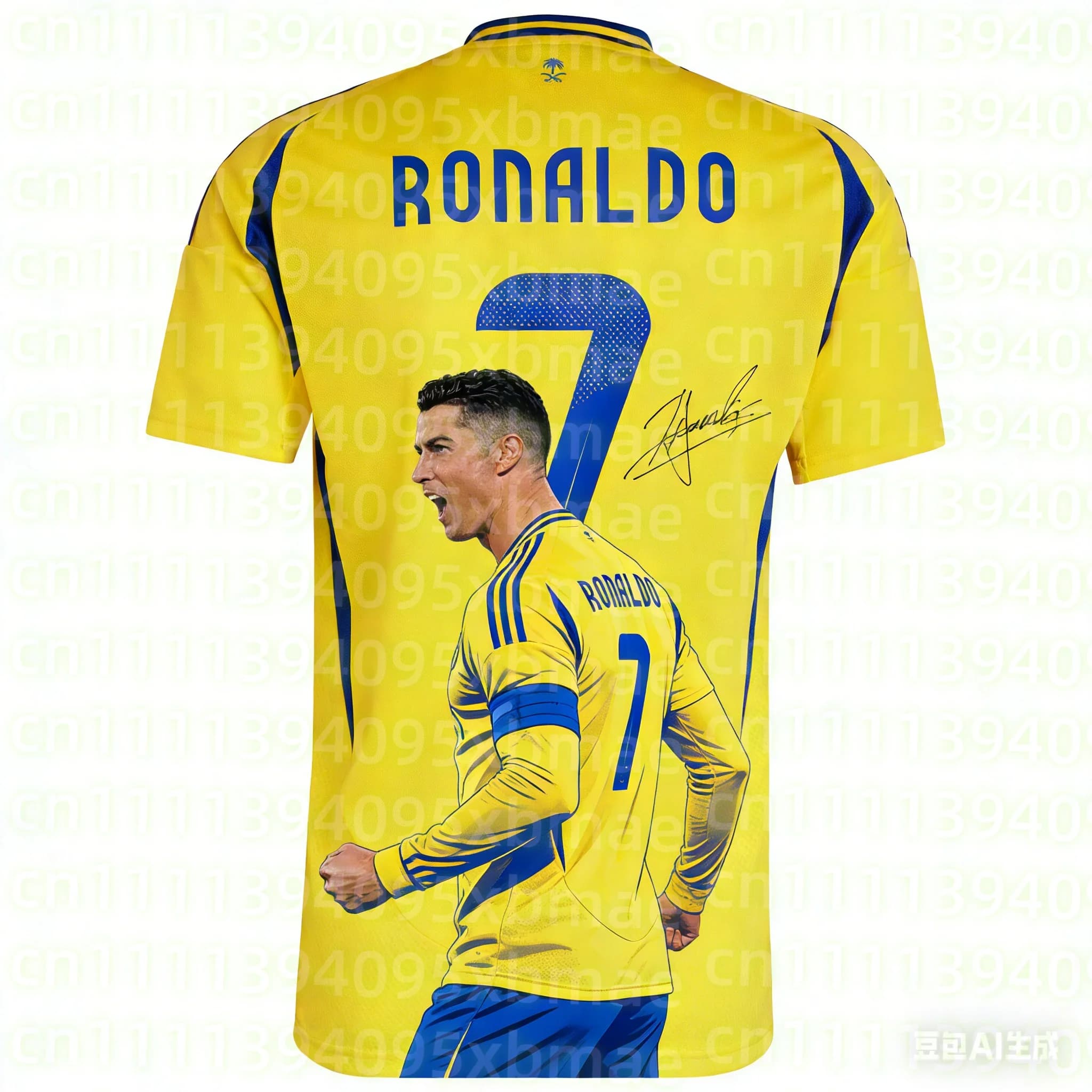 Maillot de football édition spéciale Ronaldo n°7, imprimé en 3D, t-shirt athleisure pour adultes et