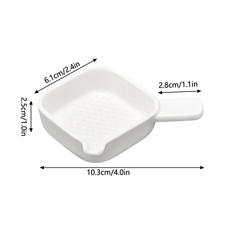 Plat d'assaisonnement en plastique, plat de Sauce soja, assiette de vinaigre, Pot chaud, Sauce à tre