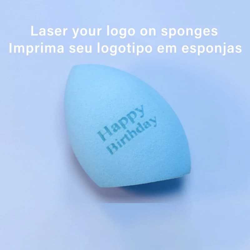Beauté oeuf cosmétique mélangeur personnaliser maquillage éponge marque privée Latex gratuit