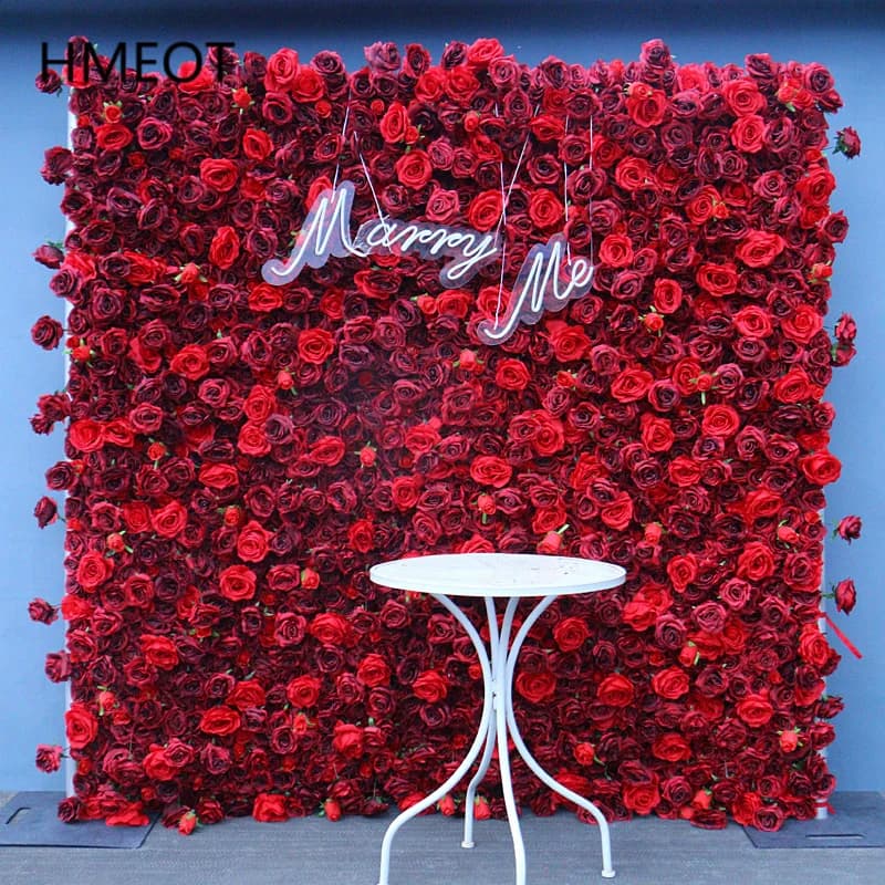 Tissu enroulable Rose rouge bordeaux
