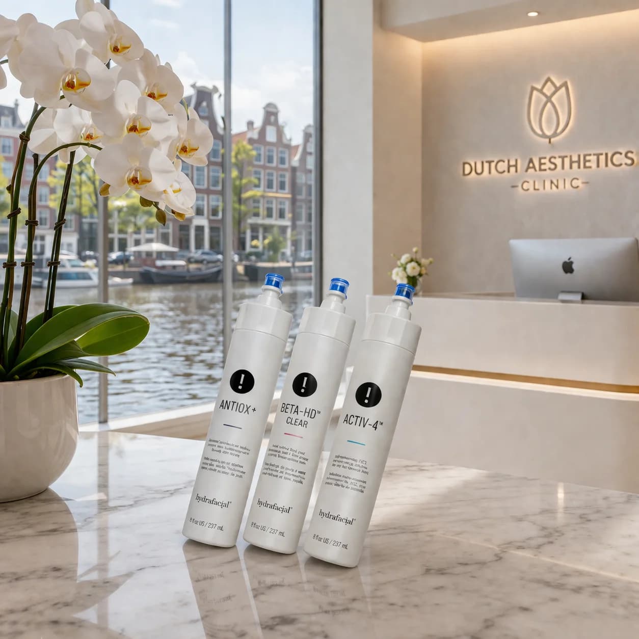 Ensemble de solutions pour le visage Hydra Beauty pour appareil d'hydrodermabrasion Activ4 BetaHD AntOX Nettoyage en profondeur Régénération de la peau
